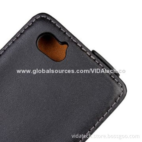 Leather Case with Vertical Flip, for Sony Xperia M C2004/C2005